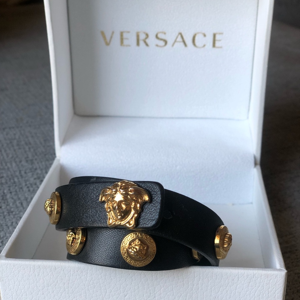 Versace Medusa Wrap Bracelet